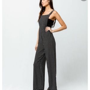 Sky and sparrow Daisy overalls